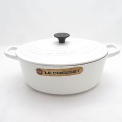 ルクルーゼ ココットロンド20 レースレリーフ コットン - メルカリ