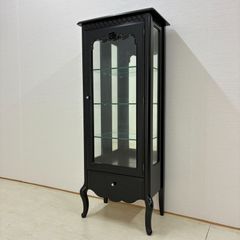 展示品】モリシゲ コーナーキュリオケース ガラスキャビネット ※照明
