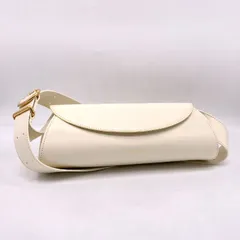【中古】美品 JILSANDER ジルサンダー カンノーロ レザー ショルダー バッグ fY04391Aのサムネイル