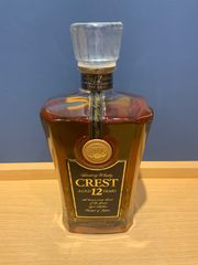 未開栓 Suntory サントリーウイスキー クレスト 12年 700ml43％ - メルカリ