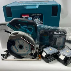 MAKITA マキタ 丸のこ HS631DGXS グリーン 刃径165mm/切込66mm 6Ah HS631DGXS グリーン 未使用 MAKITA マキタ 丸のこ HS631DGXS グリーン 刃径165mm/切込66mm 6Ah