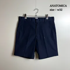 ANATOMICA japan made TRIM-FIT SHORT pants w32 530-471-22 アナトミカ トリムフィット ショーツ ハーフパンツ スラックス 日本製 定番のサムネイル