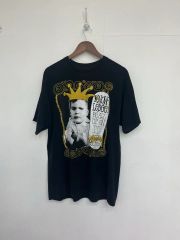 old stussy プリント Tシャツ ブラウン 00s - メルカリ