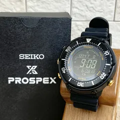 SEIKO フィールドマスター SBEP005 LOWERCASE デジタル PROSPEX ソーラー Seiko tuna 黒金のサムネイル