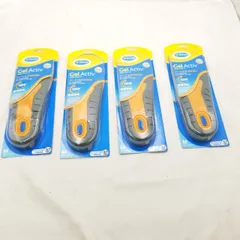 【❗️✨新品未使用4個セット✨❗️】Dr.Scholl Gel Activ ジェルアクティブ インソール Mサイズ 25.5〜29.5cm 立ち仕事用 消臭機能付❗️のサムネイル