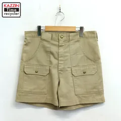 70s USA製 vintage WOOLRICH ブッシュ ショートパンツ メンズ Lサイズ相当のサムネイル