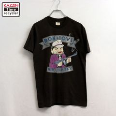BON JOVI ヴィンテージ 80s バンド　ロック　Tシャツ BON JOVI ヴィンテージ 80s バンド ロック Tシャツ アメリカ製 - メルカリ