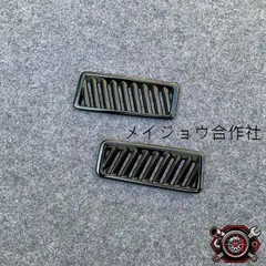 人気商品20年式 HARRIER ハリアー 上部エアコン吹出口装飾フレーム ABS製 交換用 インテリアドレスアップcp611のサムネイル