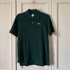 52 アナトミカ　ANATOMICA　メンズ　men's ポロシャツ　緑　グリーン　GREEN　ミドリ　XS　ワッペン　恐竜のサムネイル