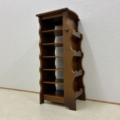 北海道民芸家具 本棚 書棚 ブックシェルフ 樺材 天然木 - メルカリ