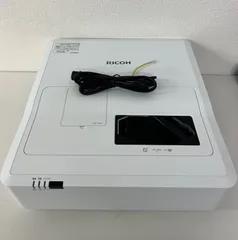 B286// RICOH リコー 4000lm 超短焦点プロジェクター LED光源 3LCD方式 PJ WXC4660 『ランプ使用：2583時間』のサムネイル