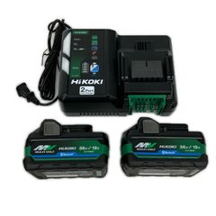 HiKOKI ハイコーキ 急速充電器+充電池2個セット UC18YDML BSL36A18BX 2 