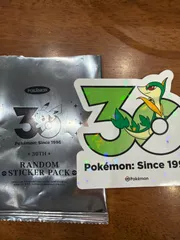 ジャノビー 現地売切【韓国限定】ポケモン 30周年記念ステッカーのサムネイル