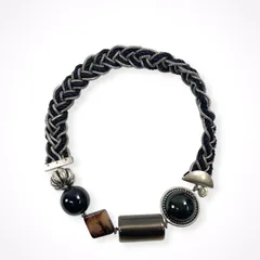 EMPORIO ARMANI / メタルMIXストーンネックレス 参考定価：60,000程度のサムネイル