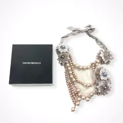 EMPORIO ARMANI / 付け襟風チョーカー 参考定価：70,000程度のサムネイル