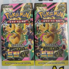 韓国 ポケモンカード メガドリームex 韓国版 2BOX シュリンク付 - メルカリ
