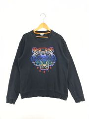 [중고품] KENZO 켄조 19AW GRADENT TIGER SWEAT F965SW0084XE 그라데이션 타이거 스웨트 트레이너 탑스 [141-260611-rt-26-tagh]