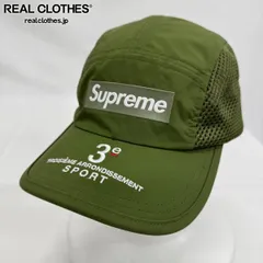 Supreme/シュプリーム【24SS】Mesh Side Panel Camp Cap/メッシュ サイド パネル キャンプキャップ /帽子/オリーブ
