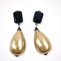 GIORGIO ARMANI / ティアドロップイヤリング 参考定価：75,000程度のサムネイル