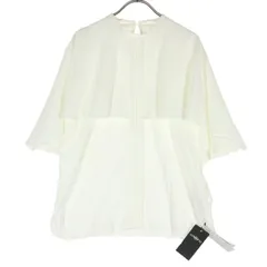 未使用 RUIRUE BOUTIQUE ルイルエブティック 半袖 ブラウス LL アイボリー レディース 古着のサムネイル