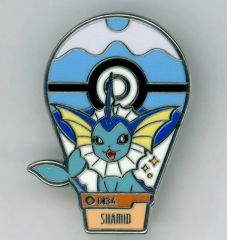 [중고] 배지·빈즈 샤워즈 [포켓몬스터×롯데월드 BALLOON RIDE BADGE(풍선 라이드 배지/그린)] 한국 한정