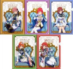 [중고] 클리어 파일 전 5종 세트 [영화 5등분의 신부 이상한 아니~White Princes~ in 신주쿠 마루이 멘 블라인드 클리어 파일<White Princes>]