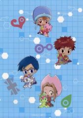 [중고] 클리어 파일 파트너 무늬 디지몬 스티치즈 클리어 파일 [DIGIMON ADVENTURE FES.2019:디지페스 2019]