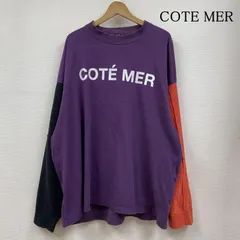 コートメール ロンT 長袖 Tシャツ クルーネック ダメージ ロゴ プリント リメイク 再構築 メンズ 表記無し ISItems【USED】【古着】【中古】50127728のサムネイル