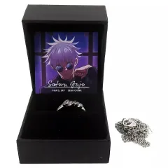 中古】銀製品・指輪・アクセサリー 五条悟B リングネックレス 「セガ