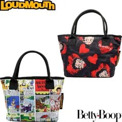 ラウドマウス ベティコラボ カートポーチ LM-RP0021　ラウンドポーチ Loudmouth x Betty Boopのサムネイル