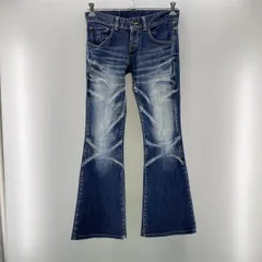 【中古】TORNADO MART ベルボトム デニムパンツ サイズS トルネードマート[24]のサムネイル
