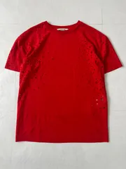 "STELLA McCARTNEY"ステラマッカートニー　スター　ギミック　Tシャツ　オレンジ　レッド　星　archive アーカイブ　00s ストリート　インポート ドメス　vintage ヴィンテージ　モード　y2k　総柄のサムネイル