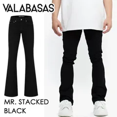 【 本国現地価格 】VALABASAS STCKED 【BLACK】【ブラック】 【黒】 【スキニーフレア】【前ブランドロゴ吊り下げタグ】【後ブランドロゴ布タグ】のサムネイル