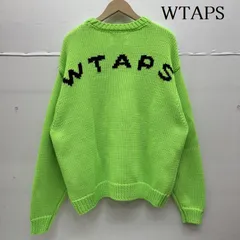 ダブルタップス 23AW バック ロゴ クルーネック ニット セーター 232MADT-KNM04 メンズ 2 ISItems【USED】【古着】【中古】50130163のサムネイル