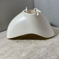 NS-1 後期用 片目 ゼッケン カウル ゼッケンプレートFRP 白ゲルNS1