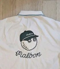 Malbon Golf 半袖 Tシャツ ホワイト L - メルカリ