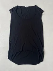 "Helmut lang"ヘルムートラング　タンクトップ　Tシャツ　ブラック　archive アーカイブ　00s ストリート　インポート ドメス　vintage ヴィンテージ　モード　y2k　ギミックのサムネイル