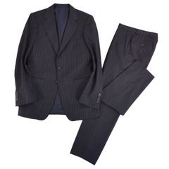 【美品】ブリオーニ　スーツ セットアップ　Brunico　ロゴ　シルク混　50 美品】ブリオーニ スーツ セットアップ Brunico ロゴ シルク混 50