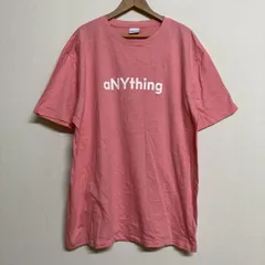 エニシング aNYthing ロゴプリント 半袖 クルーネック Tシャツ XXL メンズ XXL ISItems【USED】【古着】【中古】50129507のサムネイル