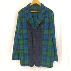 コムデギャルソンオム COMME des GARCONS HOMME コムデギャルソンオム チェック切替 ウールテーラード メンズ S ISItems【USED】【古着】【中古】50130406のサムネイル