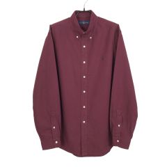 完売24AW現行QR ポロラルフローレンガーメントダイドオックスフォード