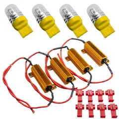 鬼爆閃光 ムーヴカスタム前期 LA100S/LA110S [H22.12～H24.12] LEDウインカー球 A+抵抗器 4個セットのサムネイル