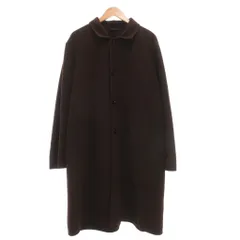 アルマーニ コレツィオーニ ARMANI COLLEZIONI 美品 archive ロングステンカラーコート ウール 茶色 ブラウン /MG ■ECC005のサムネイル