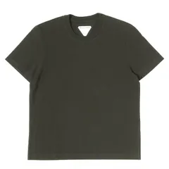 BOTTEGA VENETA ボッテガヴェネタ Tシャツ カーキ サイズ:XS | 近年モデル | 同色ロゴステッチ クルーネック Tシャツ | 649060 VF1U0 | トップス カットソー【レディース】【中古】のサムネイル