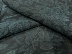 平和屋着物＊夏物　本場大島紬　夏大島　草花文　やまと誂製　正絹　逸品　CABI3751xiのサムネイル