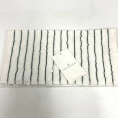 조지 젠슨 다마스크 페이스 크로스 스트라이프 그린/화이트 32×32cm Georg Jensen Damask 코튼 100% 북유럽