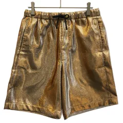 DRIES VAN NOTEN ドリスヴァンノッテン 25SS ゴールドショートパンツ  ゴールド 44のサムネイル