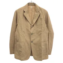 Kaptain Sunshine キャプテンサンシャイン Fieldwrap Jacket スアサッカーストライプテーラードジャケット KS20JK10 ブラウン 38のサムネイル