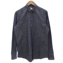 ARMANI アルマーニコレツィオーニ 長袖シャツ ネイビー XL - メルカリ