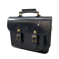 グレンロイヤル ショルダーバッグ サッチェル 9インチ ブライドル